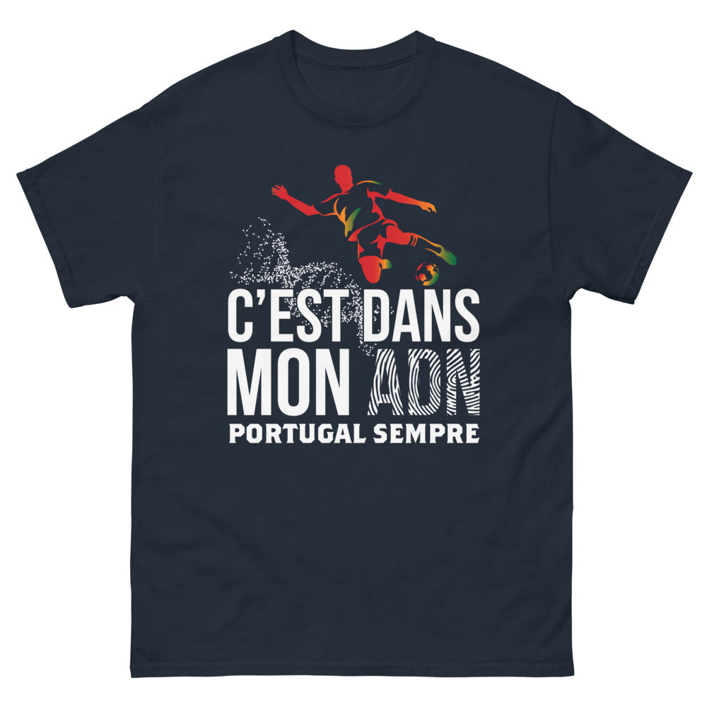T-shirt Portugal marine - C'est dans mon ADN