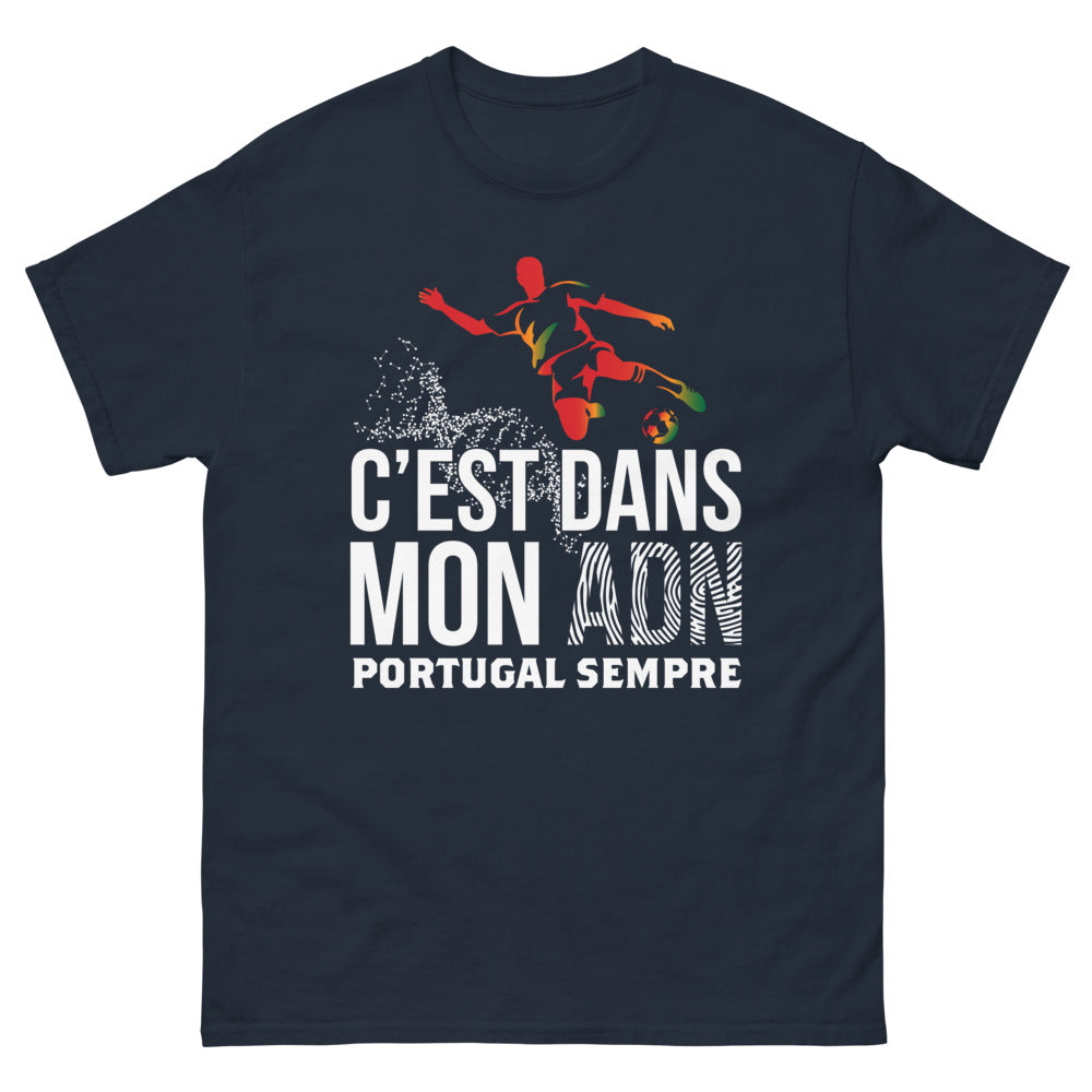 T-shirt Portugal marine - Toujours dans mon cœur