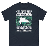 Thumbnail for T-shirt République Dominicaine marine - Écoute sélective humoristique