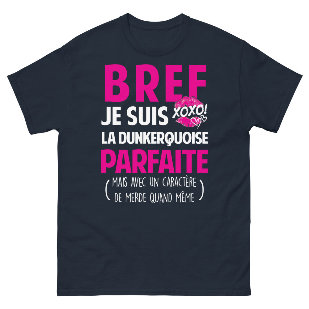 T-shirt Dunkerquoise marine - Je suis XoXo, la parfaite