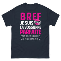 Thumbnail for T-shirt Vosges marine - Je suis la Vosgienne parfaite