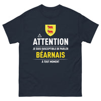 Thumbnail for T-shirt Béarnais marine - Parler béarnais à tout moment