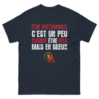 Thumbnail for T-shirt Aveyron marine - Être Dieu, mais en mieux!