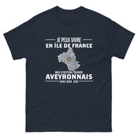 Thumbnail for T-shirt Aveyron marine - Je peux vivre en Île-de-France