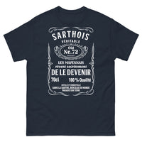 Thumbnail for T-shirt Sarthe marine - Sarthois Véritable Old No 72 Brand