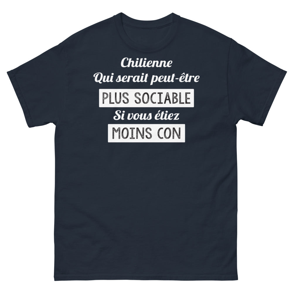 T-shirt côtier noir dos - Chill et sociabilité sans tempérament