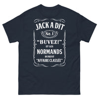 Thumbnail for T-shirt Normand marine - Jack a dit : Buvez et les Normands burent
