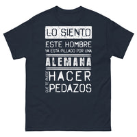 Thumbnail for T-shirt Franco-Allemand marine - Lo siento, ya está pillado