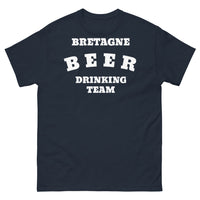 Thumbnail for T-shirt Bretagne marine - Équipe de buveurs de bière