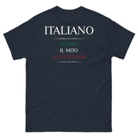 Thumbnail for T-shirt Italien marine - L'homme, le mythe, la légende