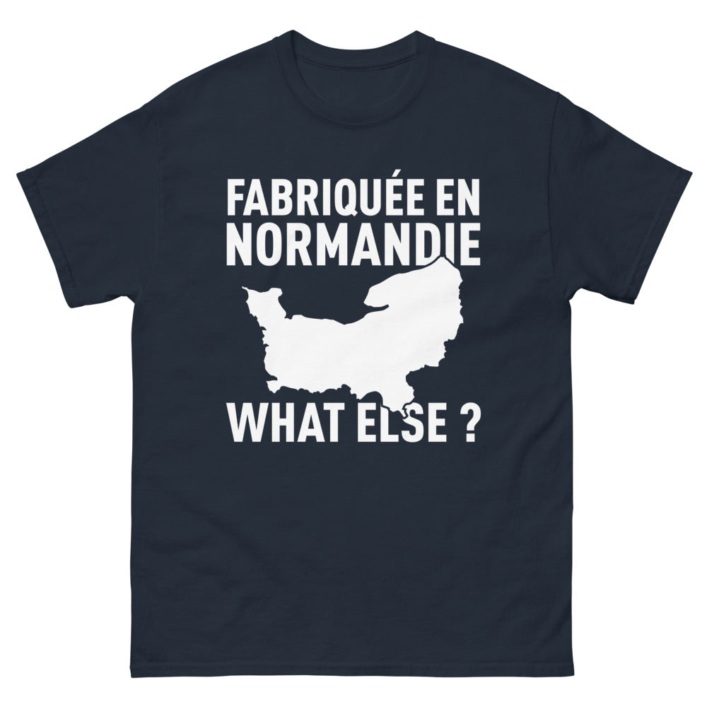 T-shirt Normandie marine - What Else ?