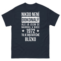Thumbnail for T-shirt Tchèque noir - Né en 1972 : Parfaitement Imparfait dos