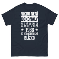 Thumbnail for T-shirt Tchèque noir dos - Né en 1966 avec humour