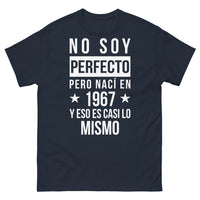 Thumbnail for T-shirt Espagne marine - Nacido en 1967, casi perfecto