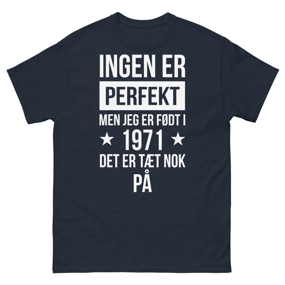 T-shirt Scandinavie noir - Imparfait mais né en 1971 dos