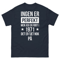 Thumbnail for T-shirt Scandinavie noir - Imparfait mais né en 1971 dos