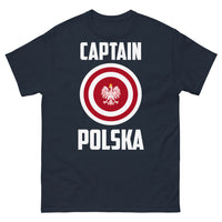 Thumbnail for T-shirt Pologne marine - Captain Polska Dark Edition