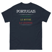 Thumbnail for T-shirt Portugais marine - L'homme, le mythe, la légende