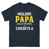 Thumbnail for T-Shirt Svizzera blu - Migliore Papà dalla Svizzera