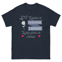 Thumbnail for T-shirt souvenir 2017 bleu marine - L'année de l'homme génial