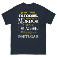 Thumbnail for T-shirt Portugal marine - Je quitterais Tatooine pour contrôler le Mordor
