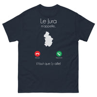 Thumbnail for T-shirt Jura marine - Le Jura m'appelle - Il faut que j'y aille