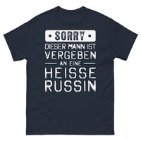 Thumbnail for T-shirt Russie marine - Sorry, dieser Mann ist vergeben