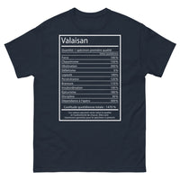 Thumbnail for T-shirt Valaisan marine - Fierté et humour valaisan