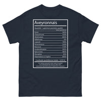 Thumbnail for T-shirt Aveyronnais marine - Fierté et humour régional