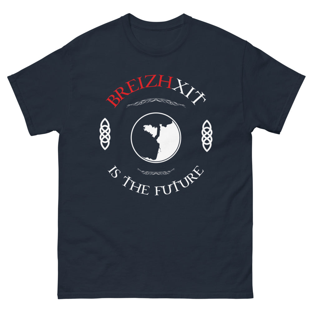 T-shirt Bretagne marine - Breizhxit is the Future