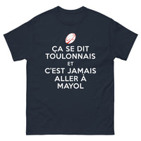 Thumbnail for T-shirt Toulon marine - Ne jamais aller à Mayol