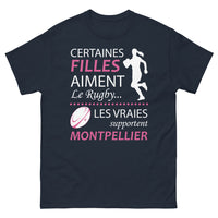 Thumbnail for T-shirt Rugby Montpellier marine - Les vraies supportent Montpellier