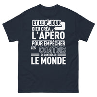 Thumbnail for T-shirt Comtois noir dos - Esprit festif et humoristique