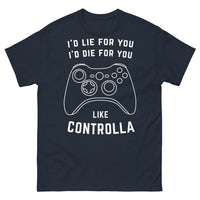Thumbnail for T-shirt humour noir dos - I’d Lie for You, I’d Die for You