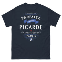 Thumbnail for T-shirt Hauts-de-France marine - Je ne suis pas parfaite
