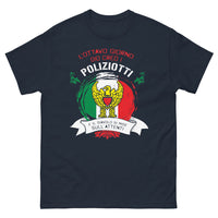 Thumbnail for T-shirt Italia blu marino - L'ottavo giorno Dio creò poliziotti