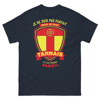 Thumbnail for T-shirt Tarnais marine - Je ne suis pas parfait, mais je suis Tarnais