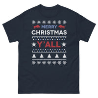 Thumbnail for T-shirt Southern Spirit marine - Merry Christmas Y'all