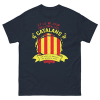 Thumbnail for T-shirt Catalans marine - Héros des Temps Modernes