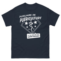 Thumbnail for T-shirt puériculture marine - Découvre ton super pouvoir !