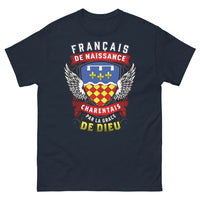 Thumbnail for T-shirt Charente marine - Français de Naissance, Charentais par la Grâce de Dieu