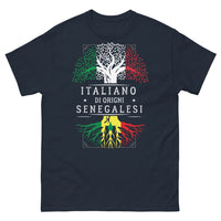 Thumbnail for T-Shirt Senegal blu - omaggio all'Italia e al Senegal