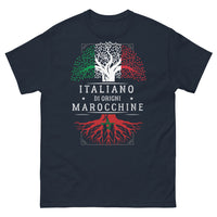 Thumbnail for T-Shirt Marocchino Nero dietro - Un ponte tra culture