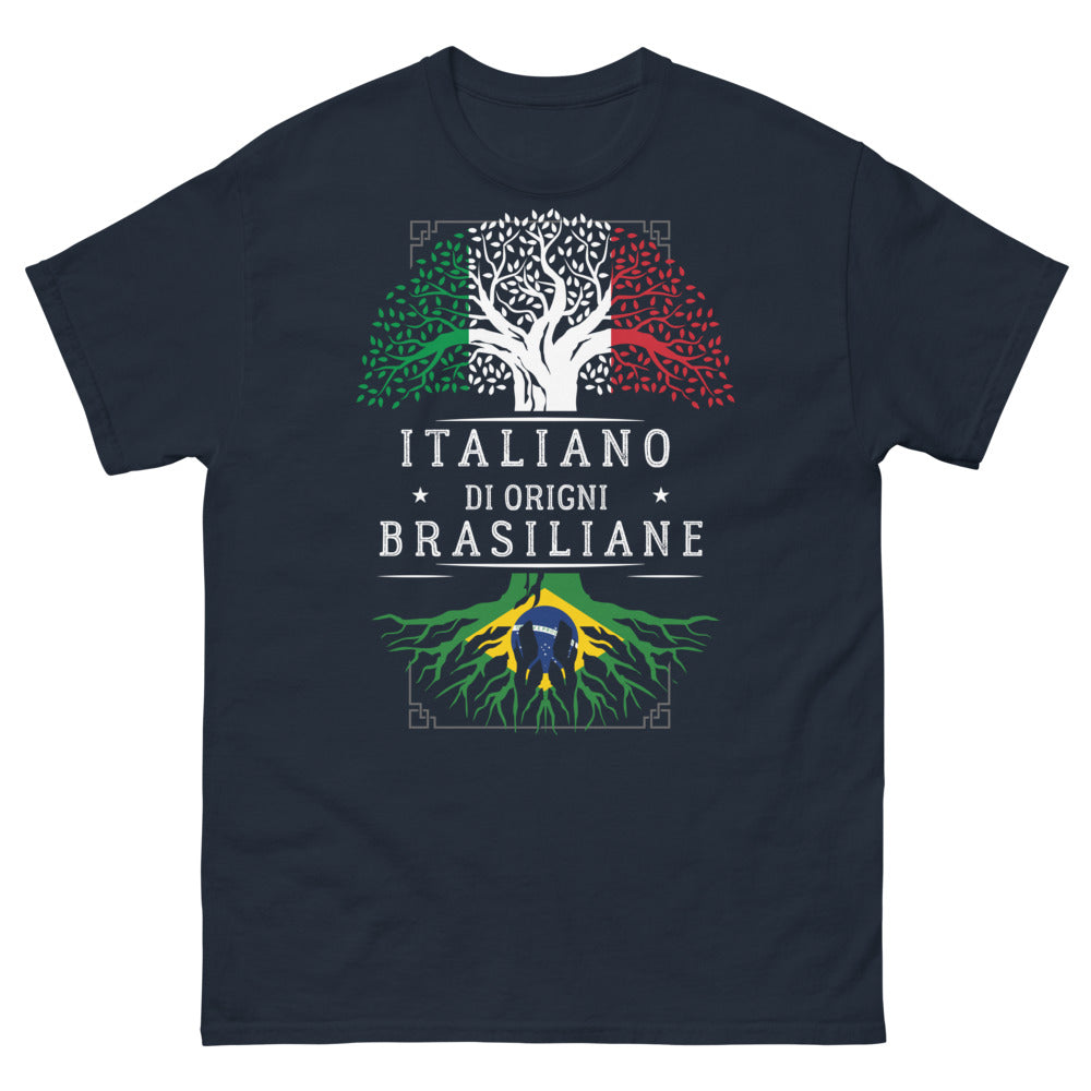 Maglietta Brasiliano blu navy - Un misto di culture gioioso