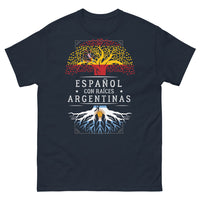 Thumbnail for T-shirt Argentine marine - Espagnol avec racines argentines