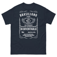 Thumbnail for T-shirt Italie noir dos - Gli Italiani sognano!