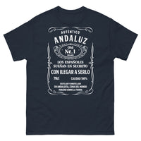Thumbnail for T-shirt Andalou noir - Orgullo de Andalucía dos