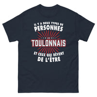 Thumbnail for T-shirt Toulon marine - Il y a deux types de personnes