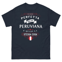 Thumbnail for T-Shirt Peruvien navy — Design humoristique sur l'amour du Perou