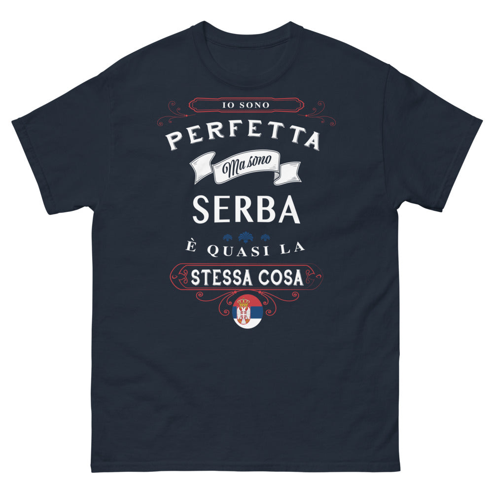 T-Shirt Serbo-Croata blu scuro - Orgoglio Perfetto